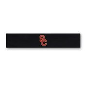 USC Trojans Women's Hype and Vice Black SC Interlock Elastic Headband